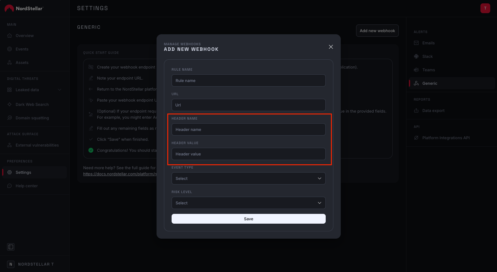 Add headers