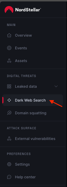 Dark Web Search